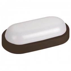 WALL MOUNTED LED LIGHT OVAL 12W 205x105x54 4000K IP54 BLACK PLUS 145-20022 WALL MOUNTED LED LIGHT OVAL 12W 205x105x54 4000K IP54 BLACK PLUS 145-20022