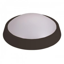 LED КРЪГЛО АПЛИК ЗА СТЕНА 30W 4000K IP65 ЧЕРЕН