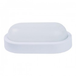 ОВАЛНО LED СТЕННО ТЯЛО 8W 6500K IP54 БЯЛО ОВАЛНО LED СТЕННО ТЯЛО 8W 6500K IP54 БЯЛО