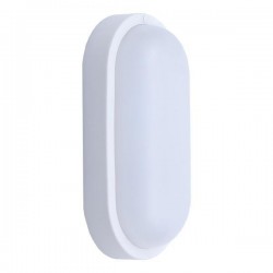 LED ОВАЛНО СТЕННО ТЯЛО 8W 12/24V IP54 БЯЛО LED ОВАЛНО СТЕННО ТЯЛО 8W 12/24V IP54 БЯЛО