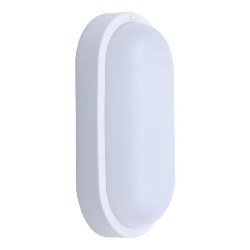 LED ОВАЛНО СТЕННО ТЯЛО 8W 12/24V IP54 БЯЛО LED ОВАЛНО СТЕННО ТЯЛО 8W 12/24V IP54 БЯЛО