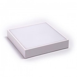 CEILING LIGHT SQUARE LED 24W 4000K 300X300X57.5mm WHITE IP54 145-20085
