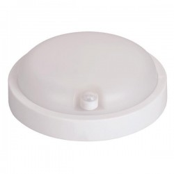 КРЪГЛО LED ТЯЛО ЗА СТЕНА С PIR СЕНЗОР 12W 4000K IP54 БЯЛО КРЪГЛО LED ТЯЛО ЗА СТЕНА С PIR СЕНЗОР 12W 4000K IP54 БЯЛО