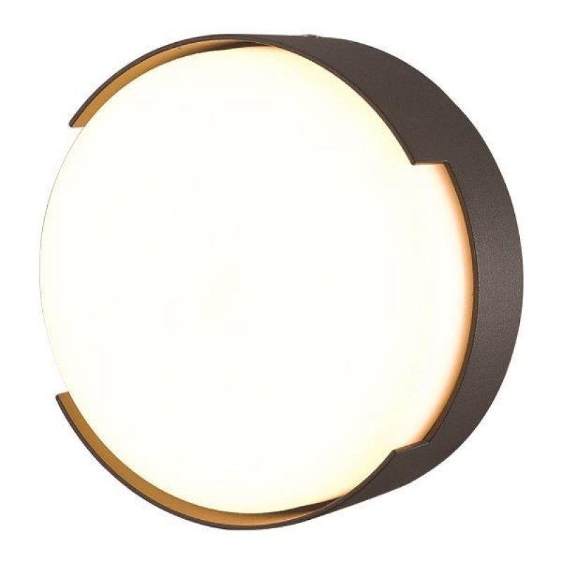 LED ПЛОСКО ТАВАННО СВЕТИЛО 16W Ø250 ЧЕРНО