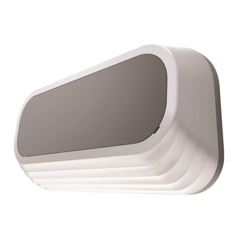 LED ОВАЛНО АПЛИК 12W 3000K IP54 СИВО LED ОВАЛНО АПЛИК 12W 3000K IP54 СИВО
