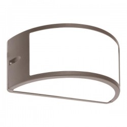 СТЕННА ЛАМПА OVAL E27 IP54 СИВА