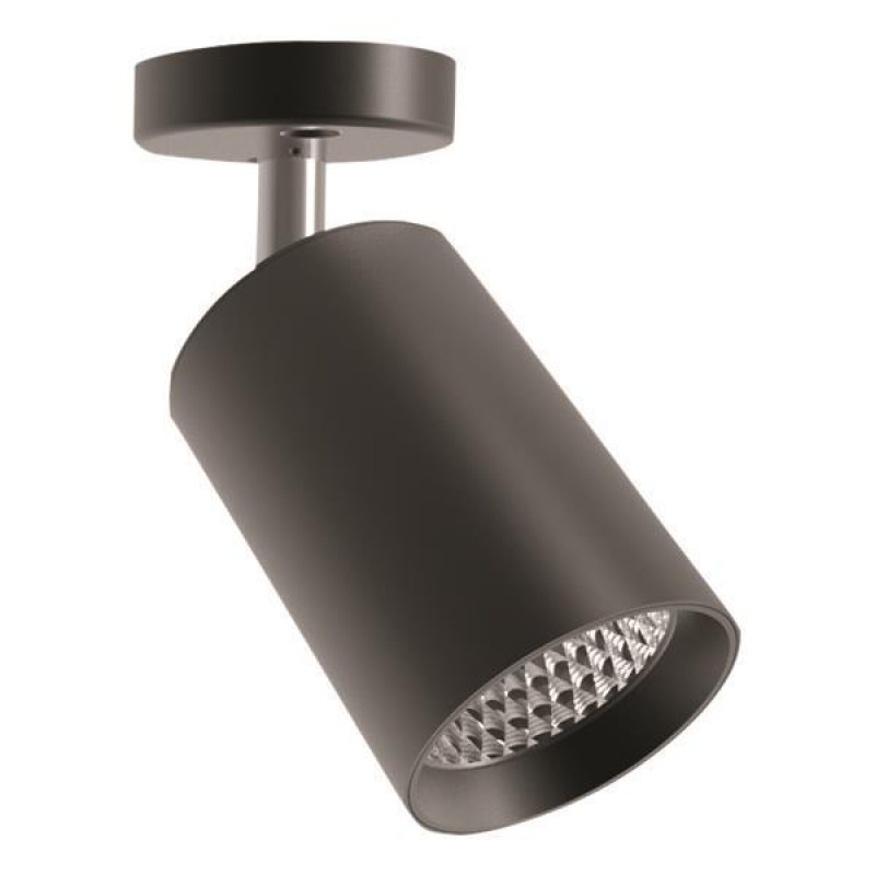 LED ПОТОЛОЧНО СВЕТИЛО ЦИЛИНДЪР С РЕГУЛИРУЕМ ЪГЪЛ 18W 4000K ЧЕРНО