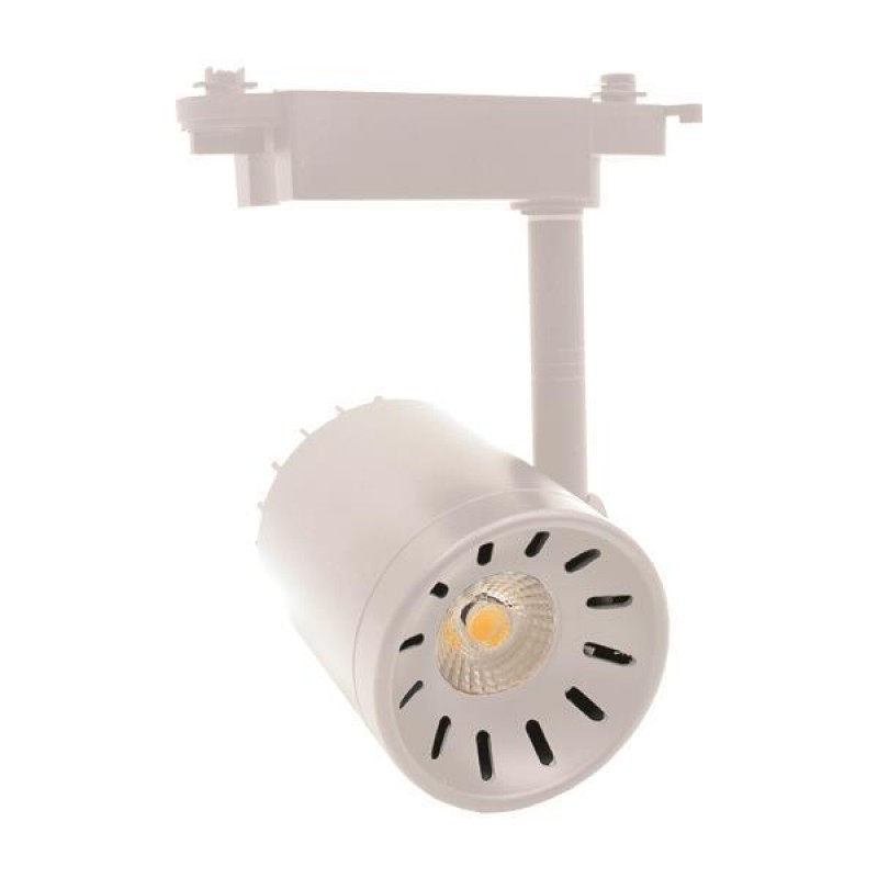 TRACK LIGHT LED SINGLE UNIVERSAL 4 LINE 30W 2700Κ-4000-6000Κ WHITE PRO 145-55020