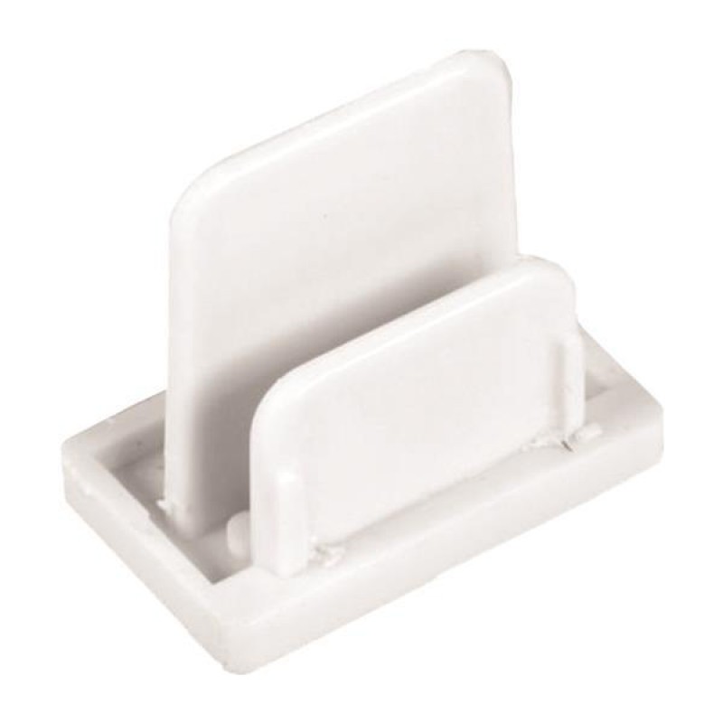 RAIL UNIVERSAL 2 LINES TERMINAL WHITE 145-55146