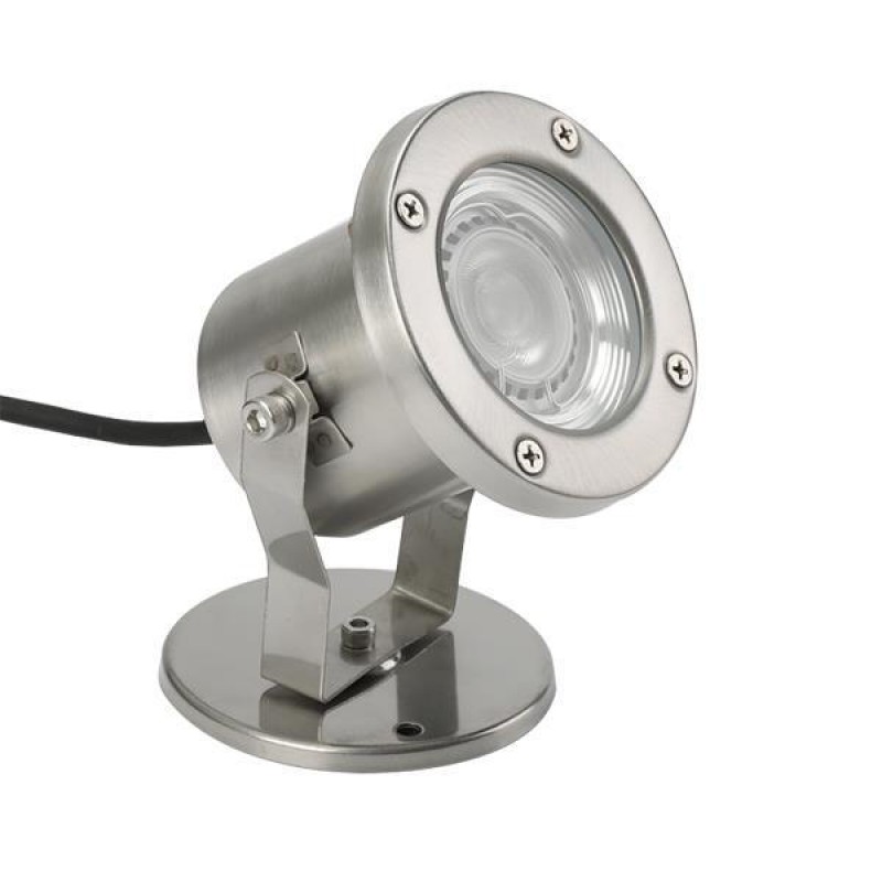 UNDERWATER LIGHT 12V MAX 7W LED IP68 INOX 145-55920