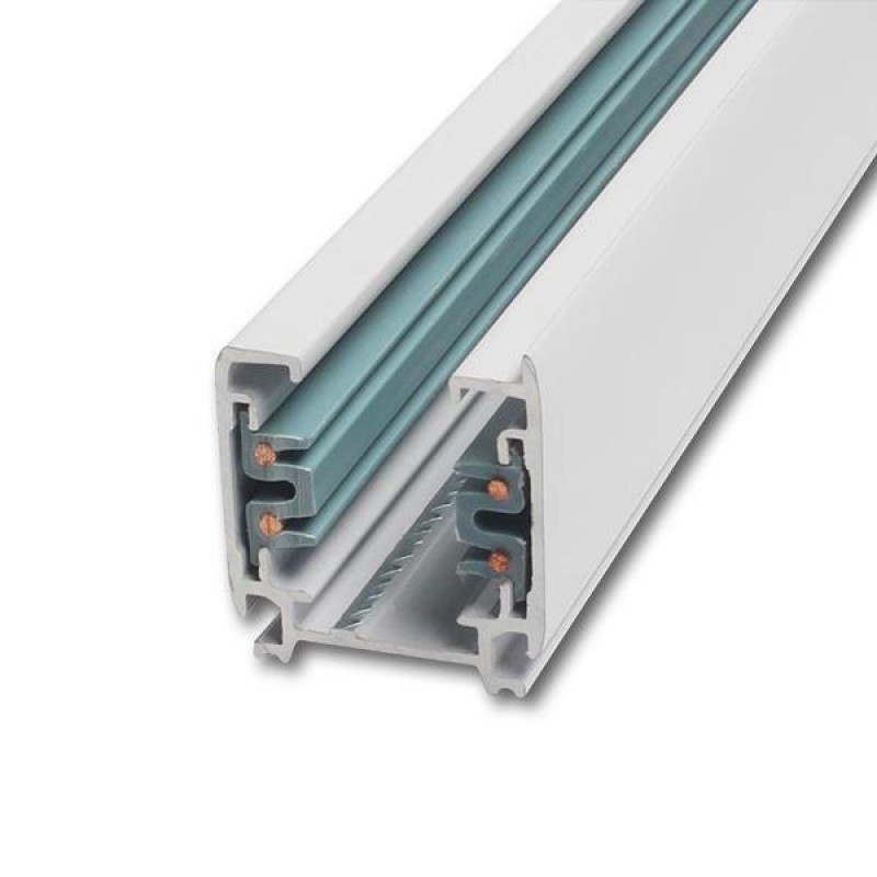 RAIL UNIVERSAL 4 LINES 3m WHITE GLOBAL 145-59215