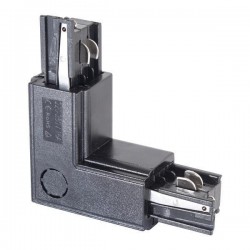 CONJUCTION RAIL UNIVERSAL 4 LINES ANGLE 90⁰ WITH POWER SUPPLY BLACK 145-59224 CONJUCTION RAIL UNIVERSAL 4 LINES ANGLE 90⁰ WITH POWER SUPPLY BLACK 145-59224