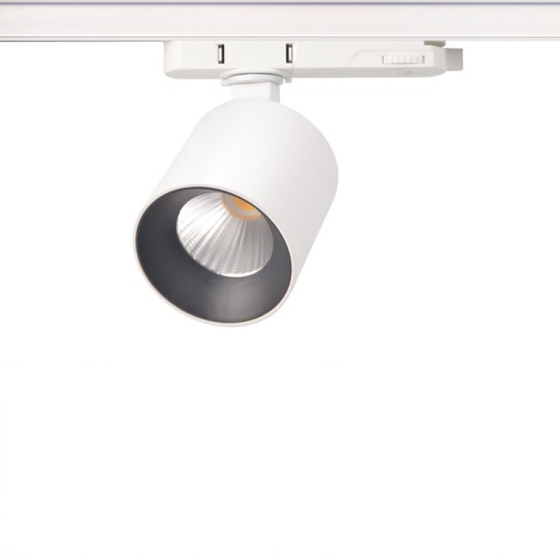 РЕЛСОВО СВЕТИЛО ДИМИРАЩО LED ЕДИНИЧНО TRIAC 4 LINE 30W 3CCT БЯЛО РЕЛСОВО СВЕТИЛО ДИМИРАЩО LED ЕДИНИЧНО TRIAC 4 LINE 30W 3CCT БЯЛО