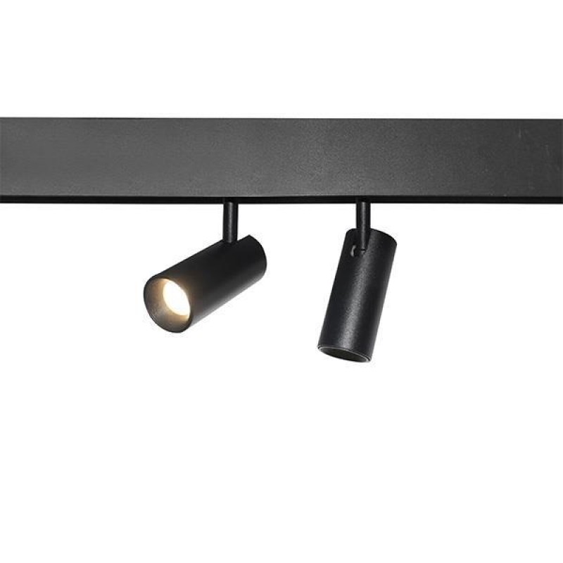 LED ПРОЖЕКТОР ЗА РЕЛСА 12W 24° 3000K ЧЕРЕН