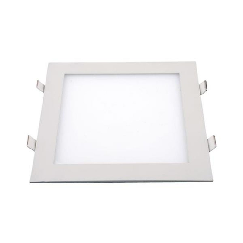 RECESSED LED SLIM LIGHT 225Χ225 20W 4000K BLACK PLUS 145-68024