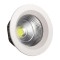 ВГРАДЕН LED ПРОЖЕКТОР COB Φ230 55W 6500K БЯЛ
