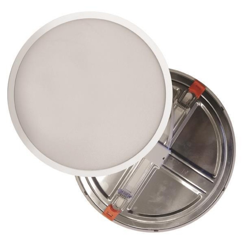ВГРАДЕН LED SLIM ПРОЖЕКТОР С РЕГУЛИРУЕМ РАЗКРОЙ Φ50-210MM 20W 3000K БЯЛ