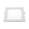 ВГРАДЕН LED SLIM КВ. СВЕТИЛНИК 16W 3000K 240V БЯЛ