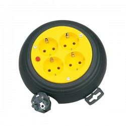 КАБЕЛЕН МАКАР 3X1.5MM 3M С ТЕРМОЗАЩИТА И ЩИТ