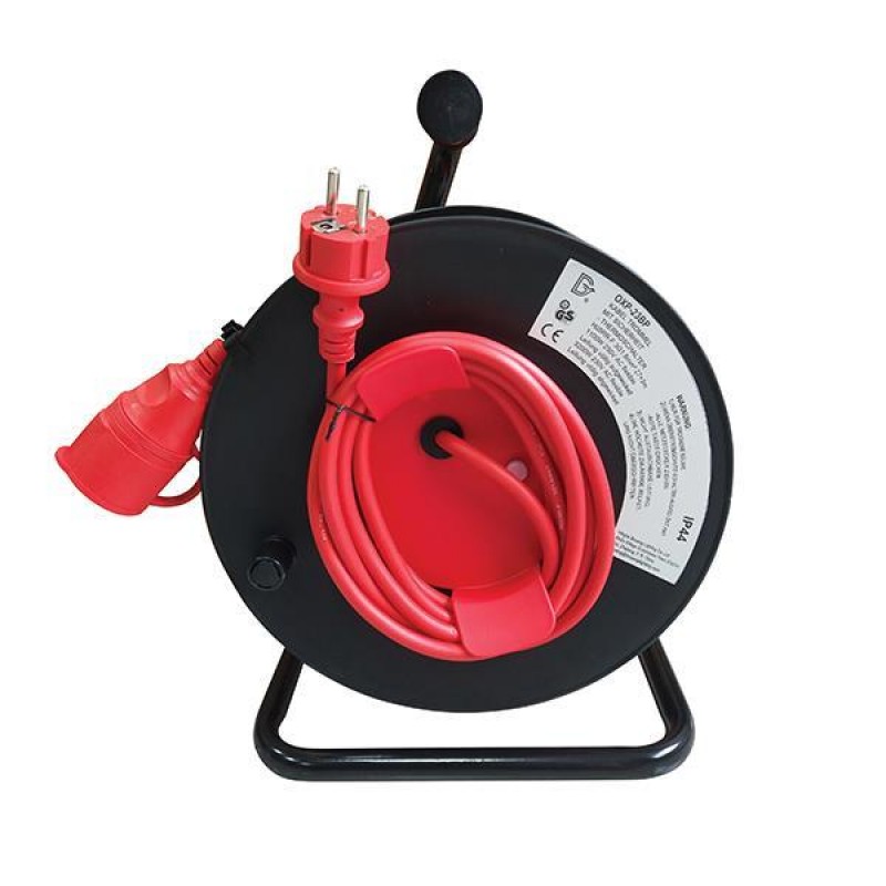 МАКАРА ЗА КАБЕЛ ЗА КОСАЧКА IP44 3X1.5MM 27+3M МАКАРА ЗА КАБЕЛ ЗА КОСАЧКА IP44 3X1.5MM 27+3M
