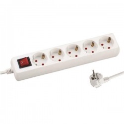РАЗКЛОНИТЕЛ 5 СЛОТА SCHUKO 1,5М С КЛЮЧ И ЗАЩИТА РАЗКЛОНИТЕЛ 5 СЛОТА SCHUKO 1,5М С КЛЮЧ И ЗАЩИТА