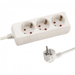 РАЗКЛОНИТЕЛ 3 SCHUKO ГНЕЗДА 3М С ДЕТСКА ЗАЩИТА