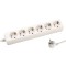РАЗКЛОНИТЕЛ SCHUKO 6 ГНЕЗДА 3М С КАБЕЛ 3X1,5MM И ЗАЩИТА