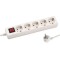 РАЗКЛОНИТЕЛ 5 ГНЕЗДА SCHUKO С КАБЕЛ 3X1,5MM 5M С КЛЮЧ И ЗАЩИТА