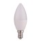 LED ЛАМПА C37 6W E14 6500K 220-240V 2 БР.