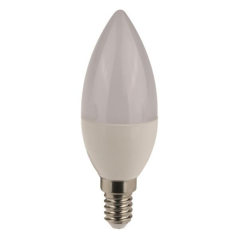 LED КРУШКА C37 6W E14 6500K