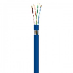 UTP КАБЕЛ CAT-6E 23AWG CU СИН