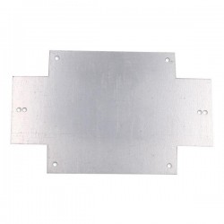 ЦИНКОВА МОНТАЖНА ПЛОЧА 180X118X1.5MM