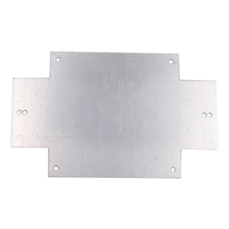 ЦИНКОВА МОНТАЖНА ПЛОЧА 180X118X1.5MM