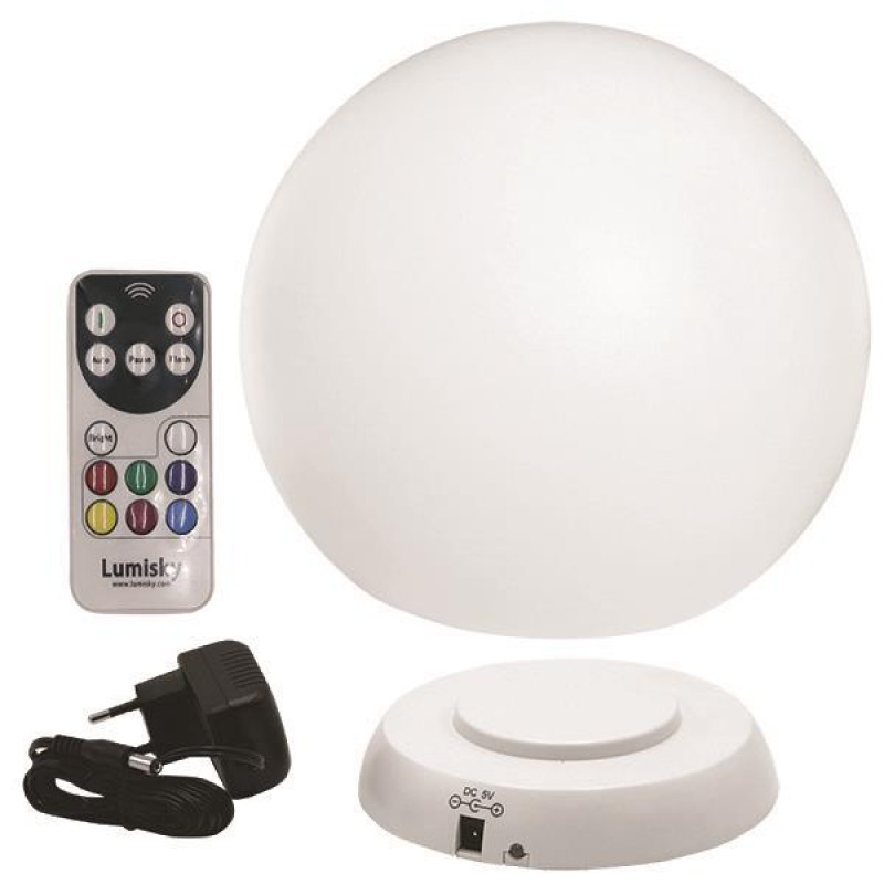 СВЕТЕЩА ТОПКА GLOBE 40 СМ RGB С КОНТРОЛЕР