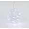 АКРИЛНА ТОПКА С 30 БЕЛИ LED СВЕТЛИНИ
