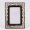 TABLE PHOTO FRAME (10x15), POLYRESIN, BLACK - GOLD, 16.8x21.8x1.5cm 756-12183