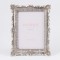 TABLE PHOTO FRAME (10x15), POLYRESIN, SILVER, 15.2x20.2x2.5cm 756-12189