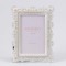 TABLE PHOTO FRAME (10x15), POLYRESIN, ECRU, 15.3x21x1.8cm 756-12195