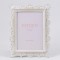 TABLE PHOTO FRAME (13x18), POLYRESIN, ECRU, 18.5x23.5x1.8cm 756-12196