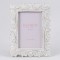 TABLE PHOTO FRAME (10x15), POLYRESIN, WHITE, 16x21x1.7cm 756-12199