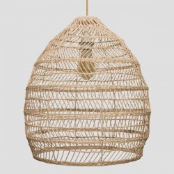 LIGHT FIXTURES HANGING SIMPLE E27 Φ45x50 RATTAN (WICKER) 144-33000 LIGHT FIXTURES HANGING SIMPLE E27 Φ45x50 RATTAN (WICKER) 144-33000