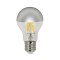 LED КРУШКА A60 С КРЪСТЕН ФИЛАМЕНТ 8W E27 2700K ДИМИРУЕМА СРЕБЪРНО ОГЛЕДАЛО