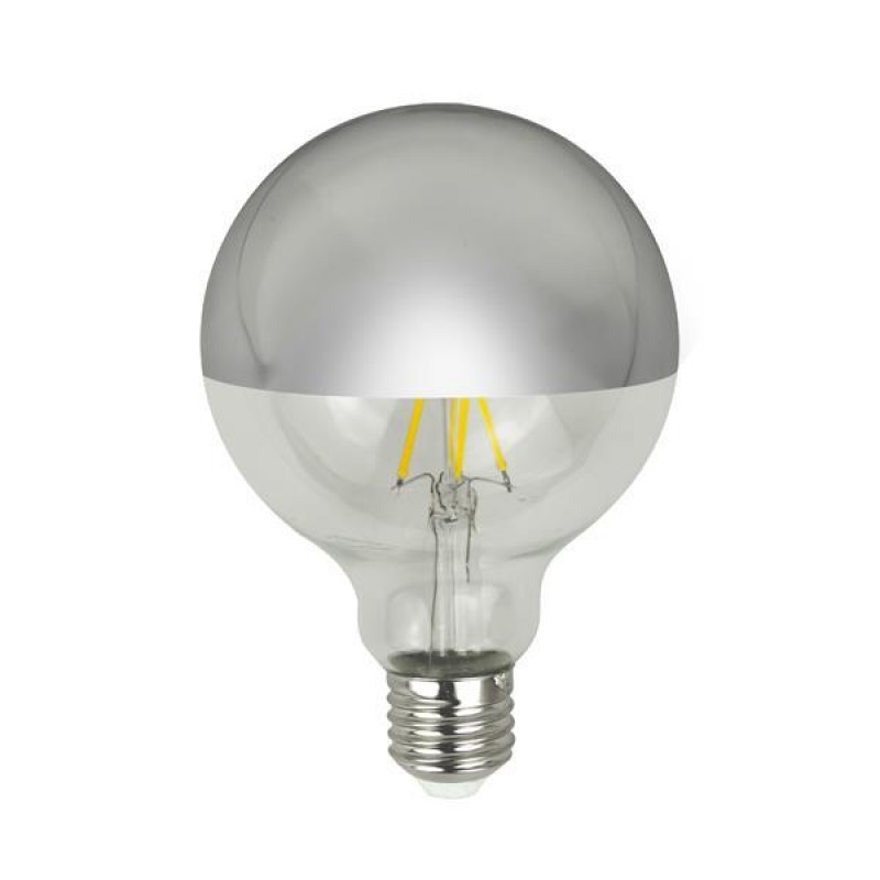 LED КРУШКА GLOBE G95 С КРЪСТАСАН ФИЛАМЕНТ 8W E27 3000K LED КРУШКА GLOBE G95 С КРЪСТАСАН ФИЛАМЕНТ 8W E27 3000K