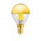 LED КРУШКА G45 С КРЪСТАСАНИ НИТКИ 6.5W E14 2700K ЗЛАТНО ОГЛЕДАЛО