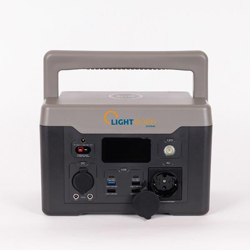 ПРЕНОСИМА ЕЛЕКТРОЦЕНТРАЛА LIGHTBORN SYSTEMS 569.4WH/600W