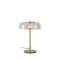 TABLE LAMP 8W 3000K 960lm Φ300x450mm METAL WITH GLASS COGNAC ARTE ILLUMINA LOBBY 144-15091