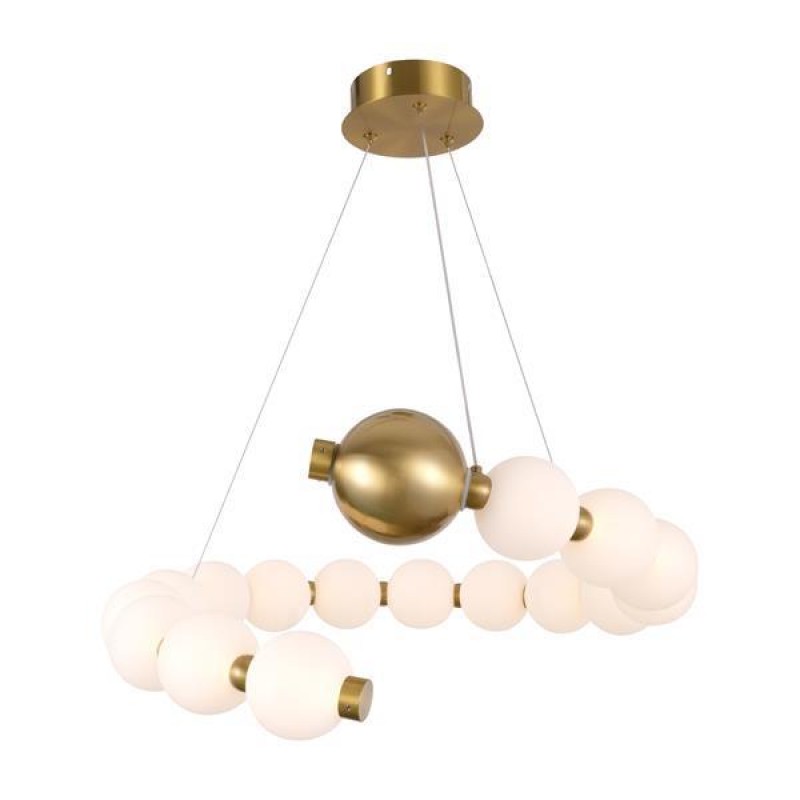ПЕНДЕЛ ARTE ILLUMINA TREA 20W 3000K МЕСИНГ