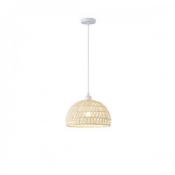 ВИСЯЩА ЛАМПА RATTAN CREAM 1XE27 300X1270MM БЯЛА ВИСЯЩА ЛАМПА RATTAN CREAM 1XE27 300X1270MM БЯЛА