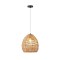 ПЕНДЕЛ BAMBOO КАФЯВ 1XE27 MAX 15W 300X300X300MM