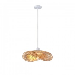 PENDANT LAMP BAMBOO 1XE27 420X300X130mm ARTE ILLUMINA LAGOON 144-33091 PENDANT LAMP BAMBOO 1XE27 420X300X130mm ARTE ILLUMINA LAGOON 144-33091